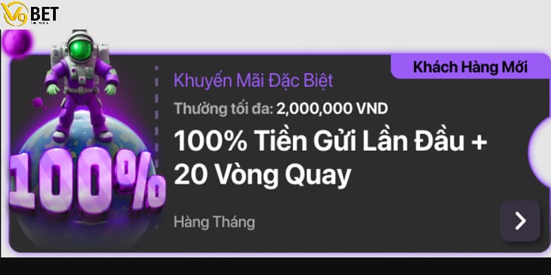 khuyến mãi vòng quay V9BET