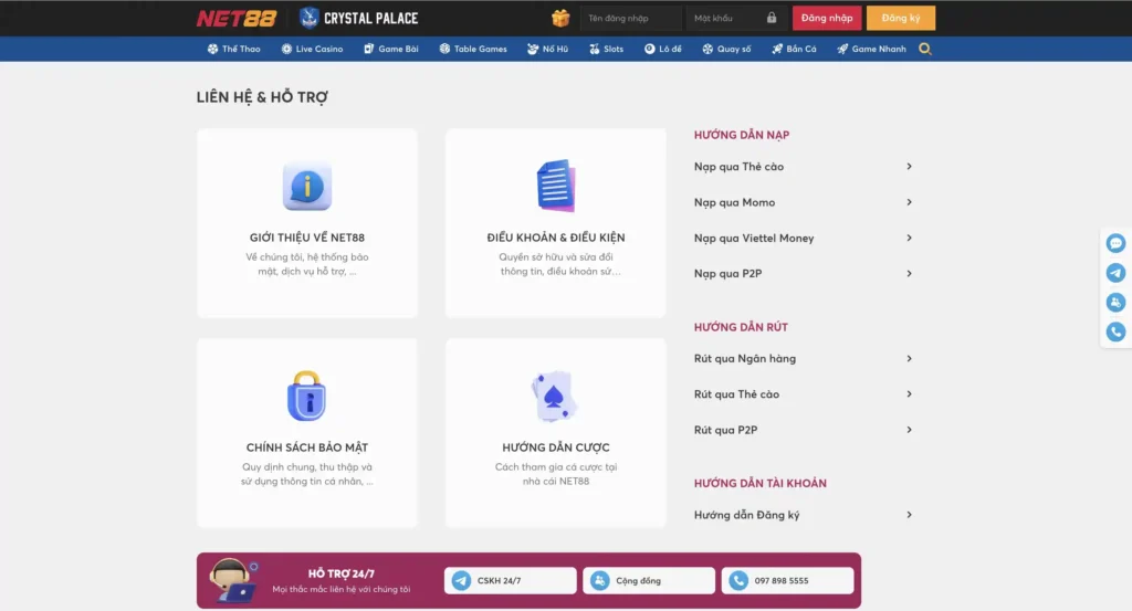 NET88 – Nhà cái dành cho thế hệ cá cược thông minh 4 Vận hành ổn định, kiểm soát chặt chẽ
